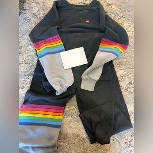 Aviator Nation multi 5 stripe set